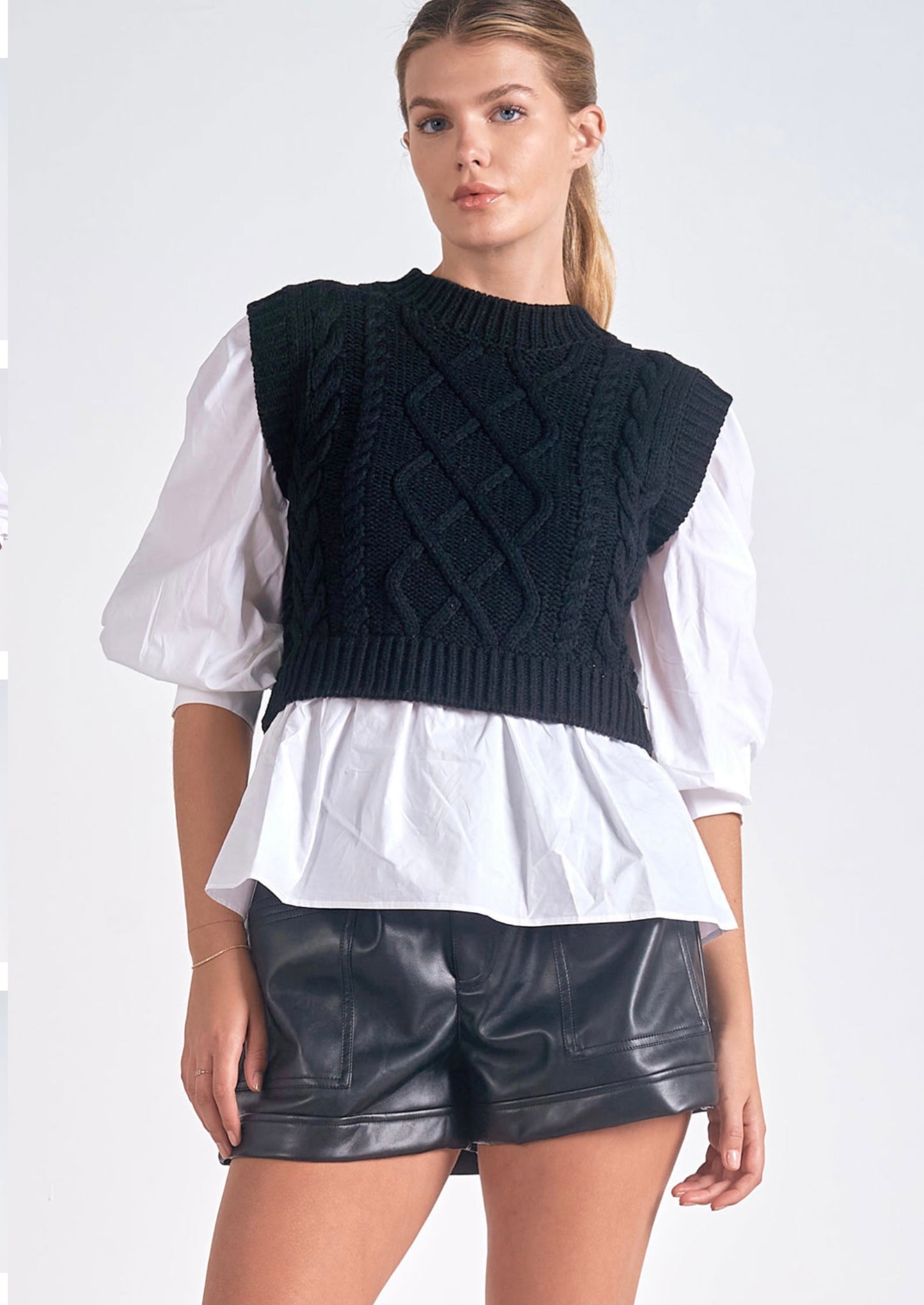 Kate Layered Sweater Vest