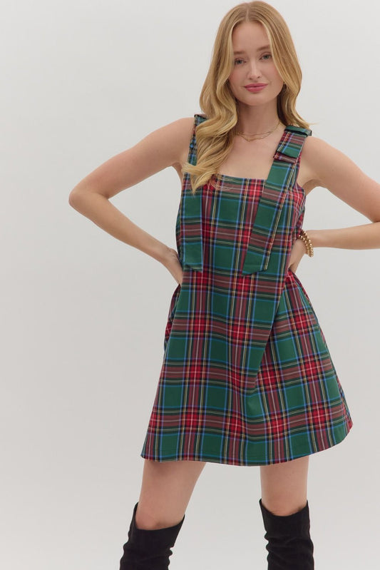 Zoe Plaid Dress