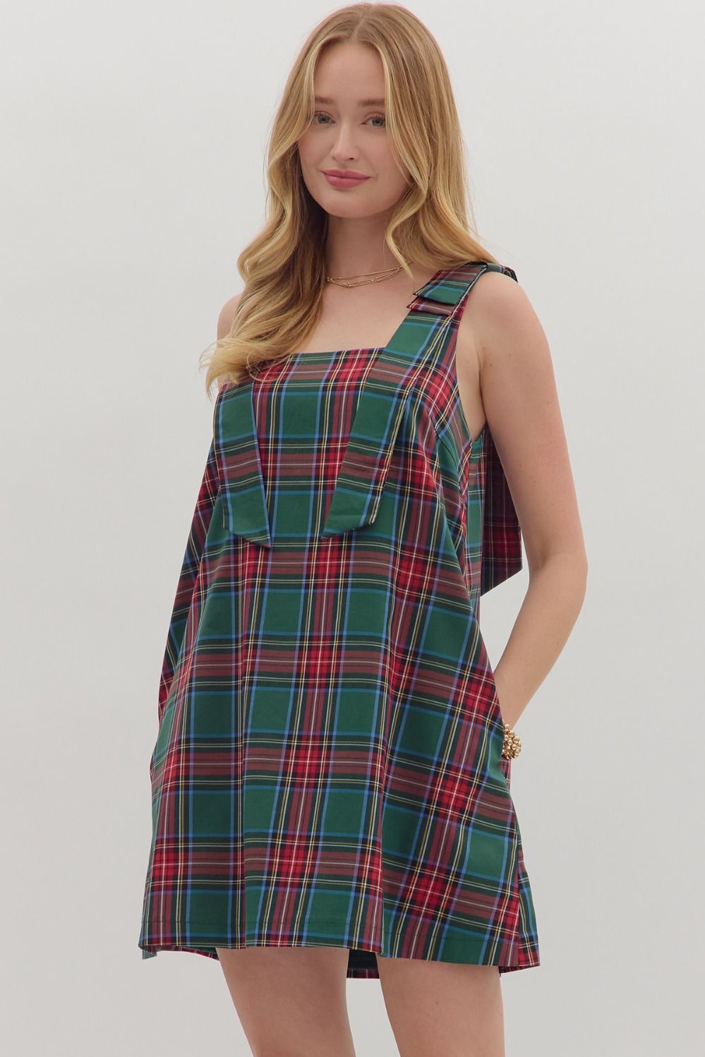 Zoe Plaid Dress