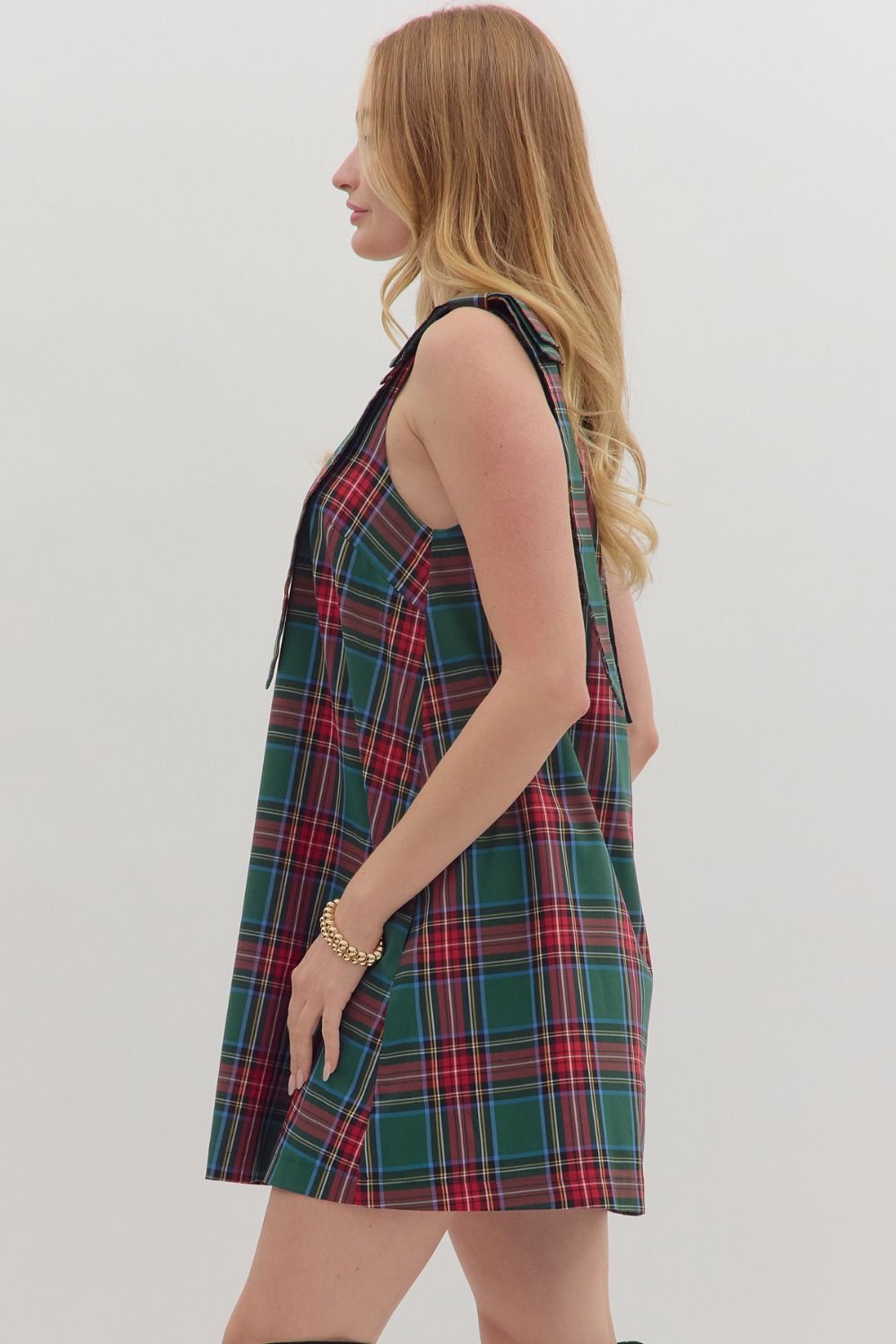 Zoe Plaid Dress