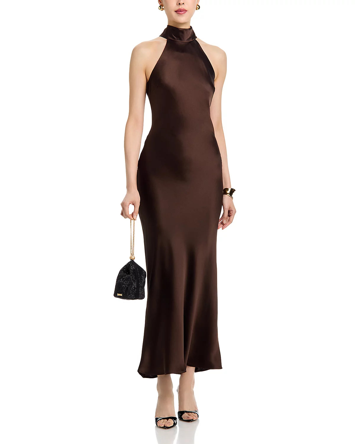 Lara Dress- Dark Espresso
