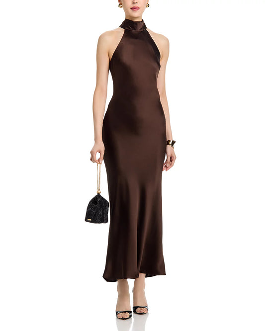 Lara Dress- Dark Espresso
