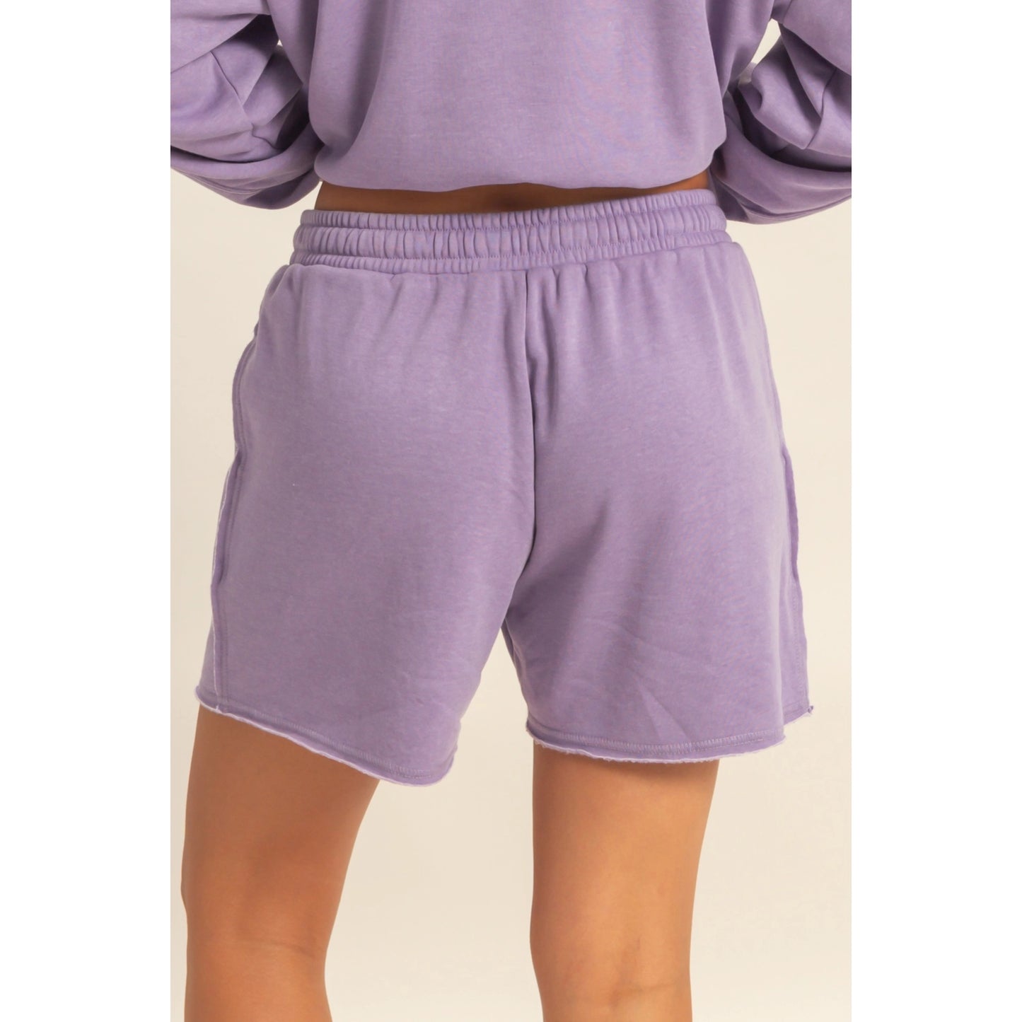Gillian Burnout Short- Purple
