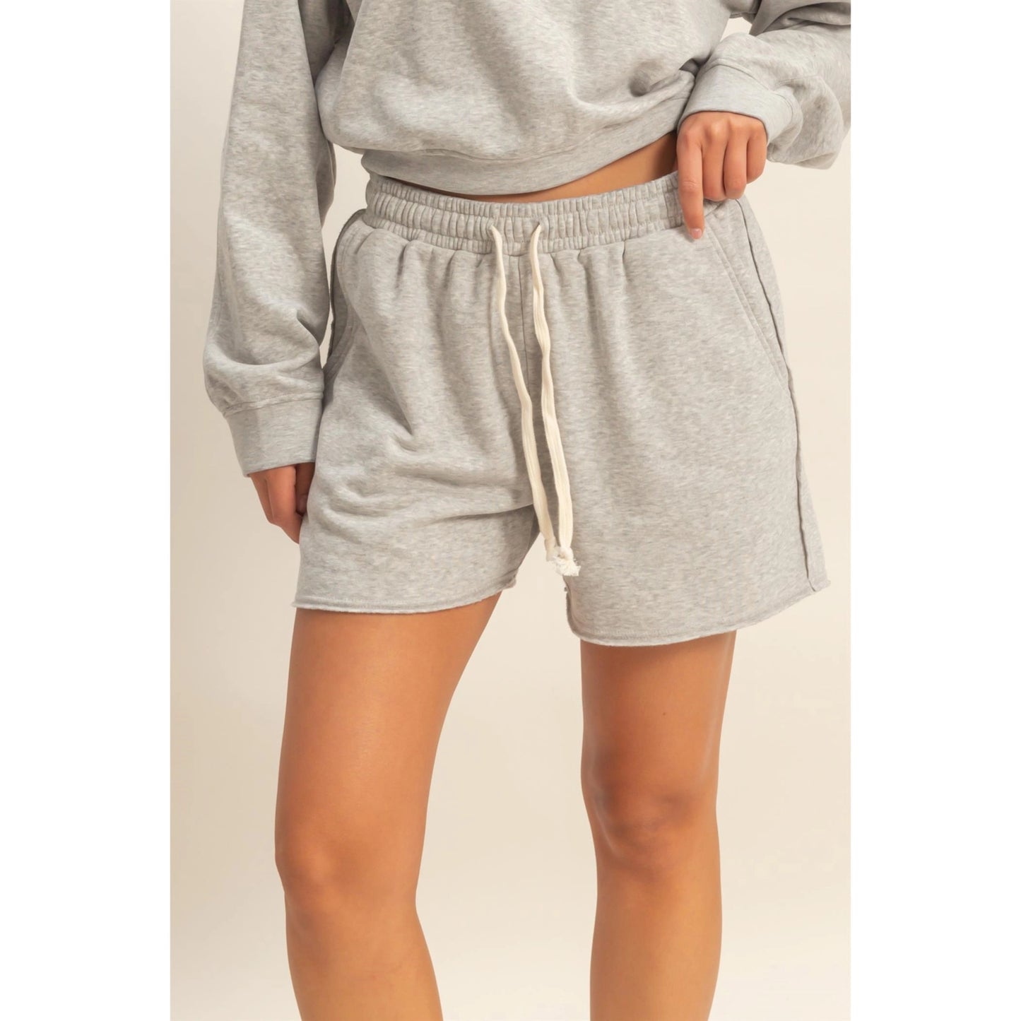 Gillian Burnout Short- Gray