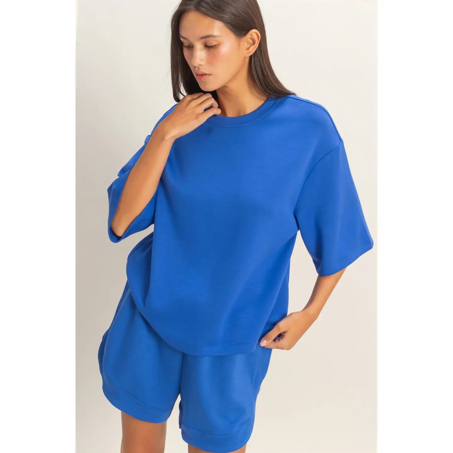 Allie Scuba Boxy Top