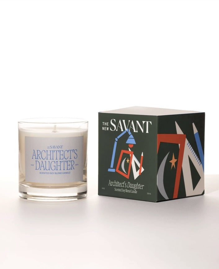 The New Savant architect 8 oz candle product photo