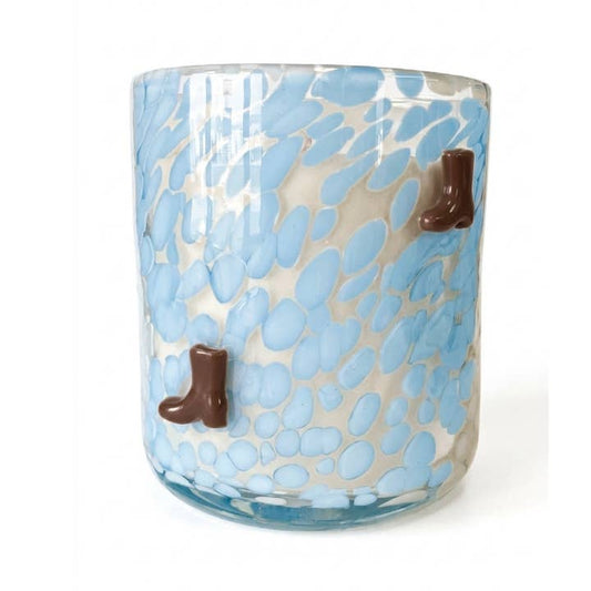 Howdy cowboy boot 12oz candle